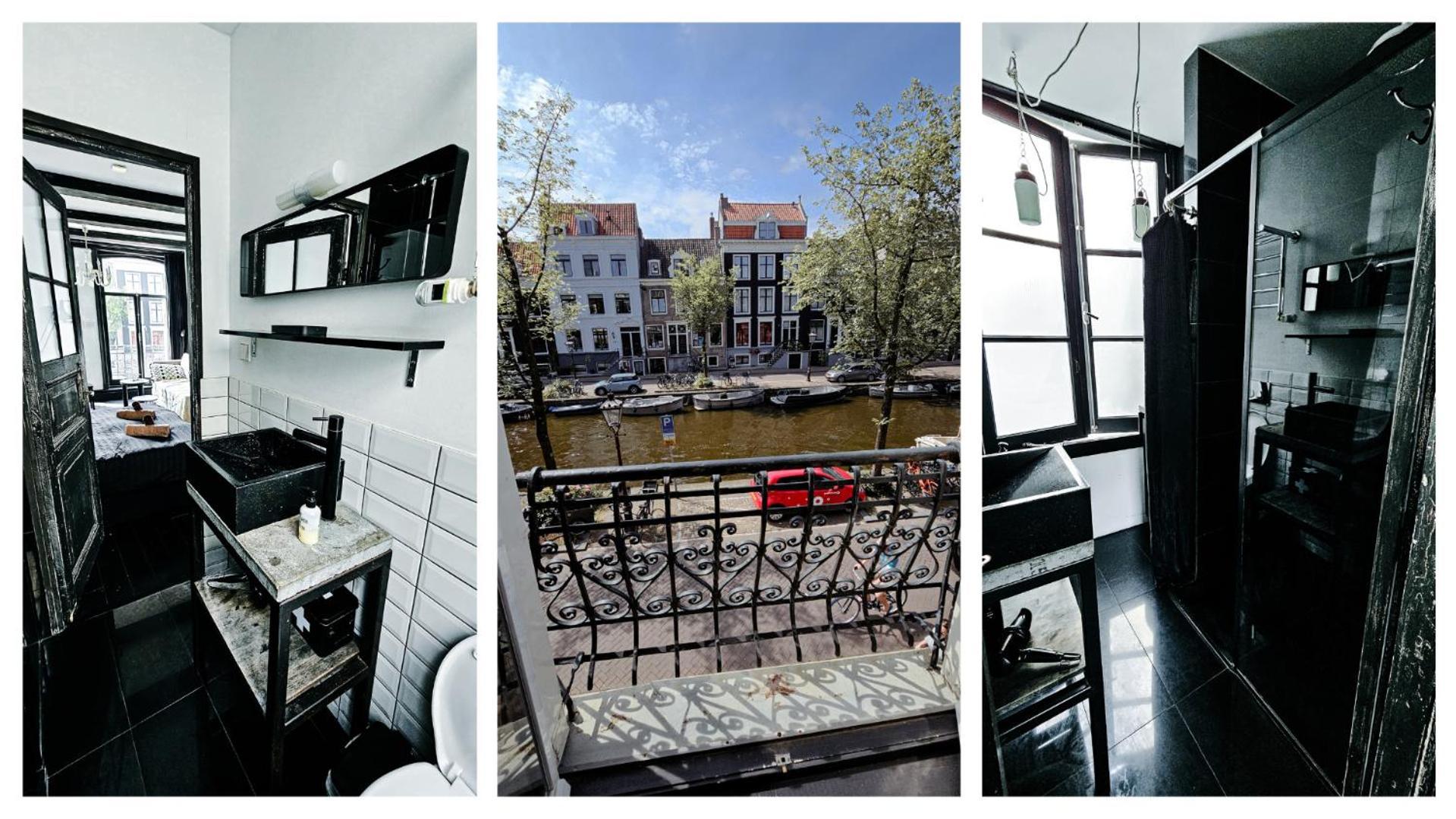 The Black Beauty Private Studio With Canal View From 1799 Amsterdam Ngoại thất bức ảnh